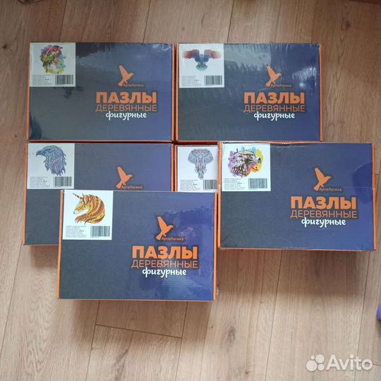 Деревянные пазлы
