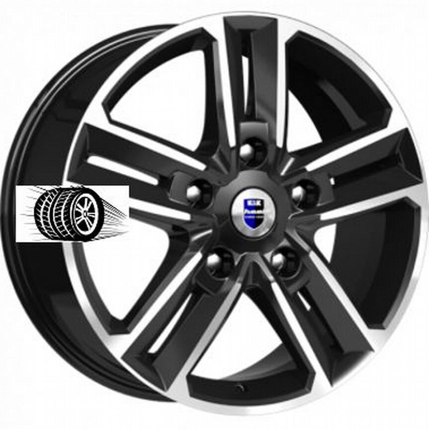 Литые диски K&K 8×R18 5×114.3