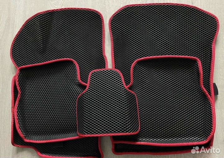 EVA коврики с бортами на лада(ваз)