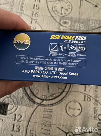 Тормозные колодки renault sandero