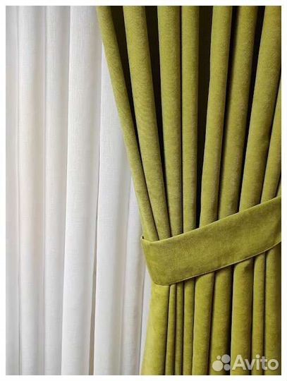 Тюль и шторы новые
