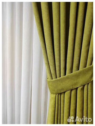 Тюль и шторы новые