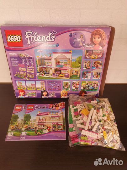 Конструктор lego friends оригинал Дом арт.3315