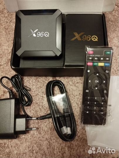 Smart tv приставка X96Q Android 10