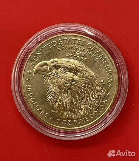 Золотая инвестиционная монета