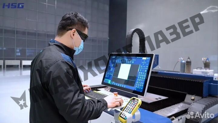 Лазерный станок по металлу HSG Laser GC3015 1500W