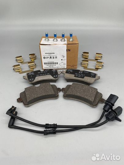 Колодки тормозные VAG 4H0698451M