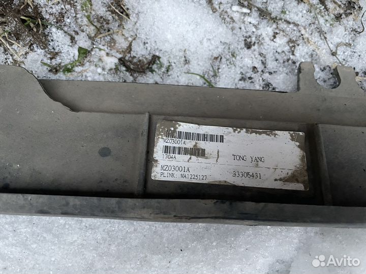 Mazda 3 bk передняя панель телевизор 03-08 седан