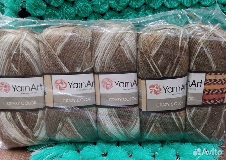 Пряжа YarnArt Crazy Color