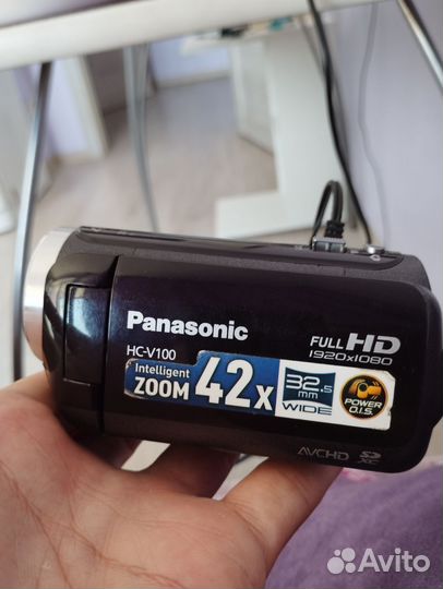 Видеокамера panasonic hc v100