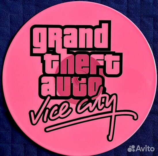 GTA Vice City OST Flash FM 2xLP розовый винил