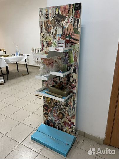 Стеллаж пластиковый