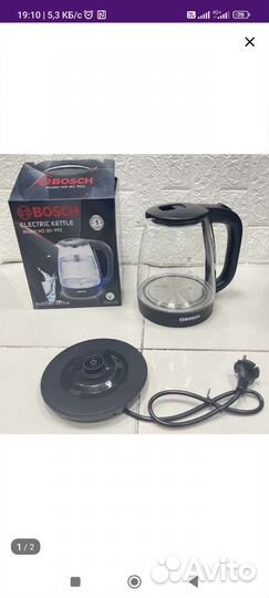 Чайник электрический bosch с подсветкой