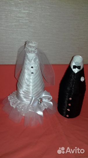 Украшения на бутылку