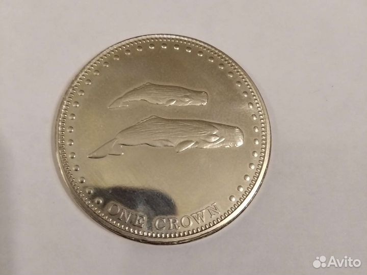 1 крона 2008 остров Тристан - да- Кунья