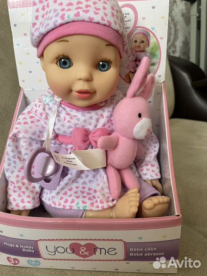 Кукла пупс новая 35 см в упаковке