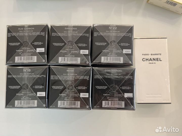 Парфюмерия chanel