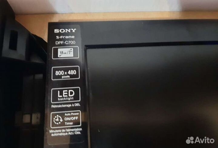 Цифровая фоторамка sony