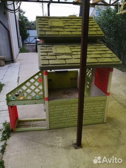 Детский домик Smoby + супермаркет в подарок