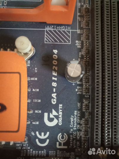 Материнская плата GA-8IE2004 бу