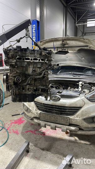Двигатель hyundai ix35