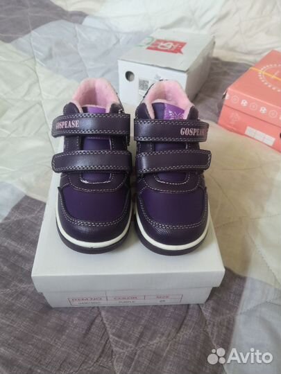 Ботинки осенние для девочки р. 25