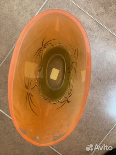 Ваза цветное стекло