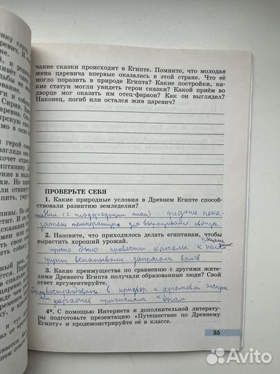 Рабочая тетрадь по истории древнего мира 5 класс