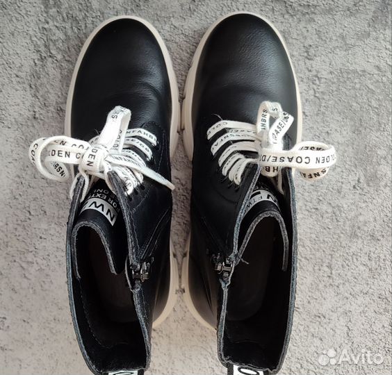 Ботинки женские 35 натуральная кожа