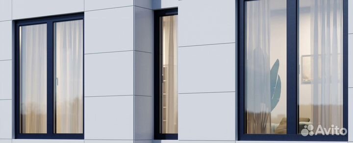 Пластиковые/алюминиевые окна и двери
