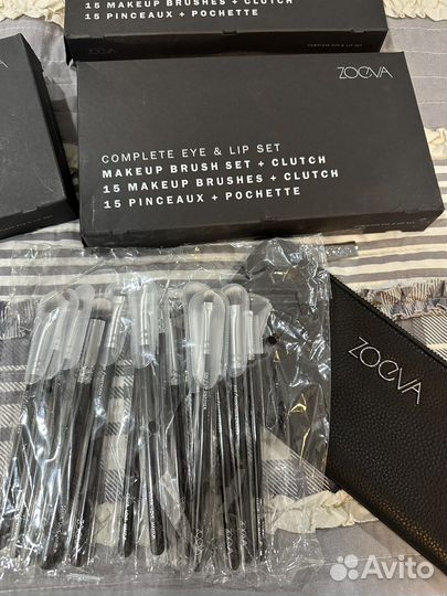 Набор кистей Zoeva новый оригинал