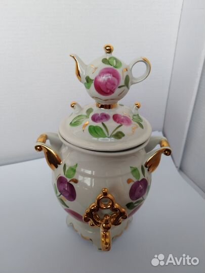 Сахарница-самовар Сысертский завод, СССР