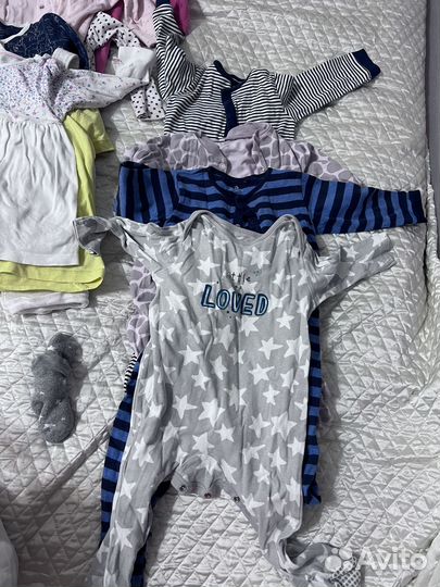 Детские вещи пакетом от 0 до года