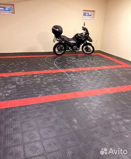 Модульное напольное покрытие для гаража