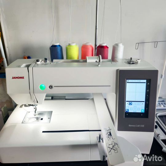 Вышивальная машина Janome memory craft 550E