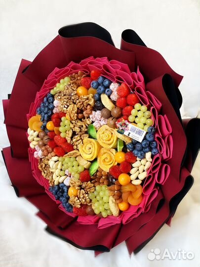 Съедобные букеты/подарок из сухофруктов/орехов