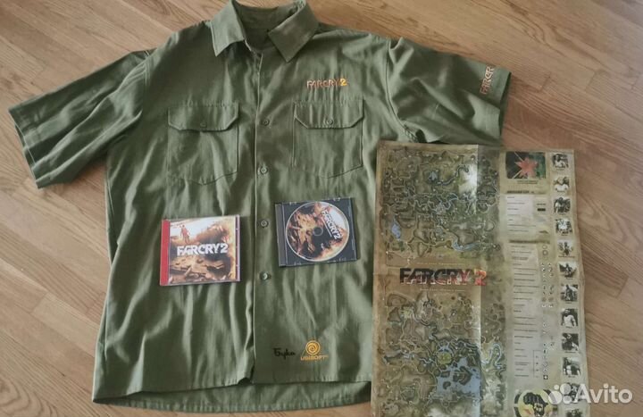 Подарочный набор Farcry 2 - диски для пк и рубашка