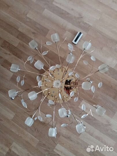 Люстра потолочная подвесная бу