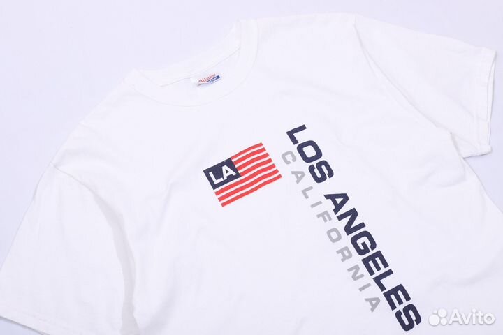 Hanes 1990s 'Los Angeles' Vintage Tee футболка