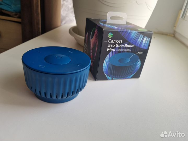 Умная колонка сбер бум мини