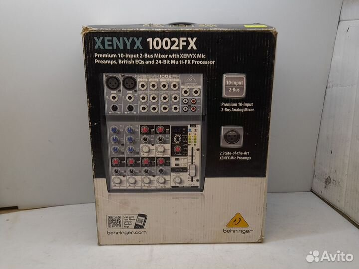 Микшерный пульт Behringer 1002FX