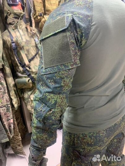 Костюм летний тактический зеленый пиксель