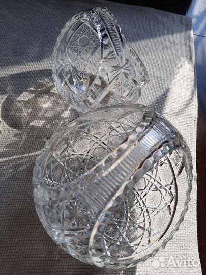 Хрустальная ваза Дятьковского завода