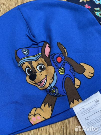 Шапка щенячий патруль нм 110-128