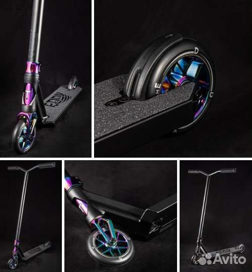 Трюковой самокат Tech team eddy