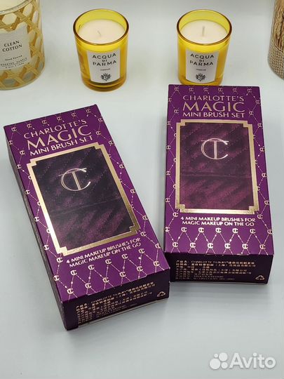 Charlotte tilbury набор кистей доя макияжа