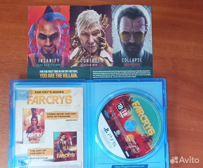 Игры для приставок ps5 диск FarCry 6