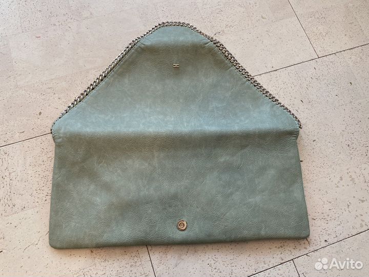 Клатч elisabetta franchi, celyn b мятного цвета