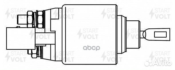 Реле втягивающее стартера VSR 1808 startvolt