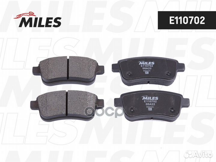 Колодки тормозные renault megane III 08/scenic